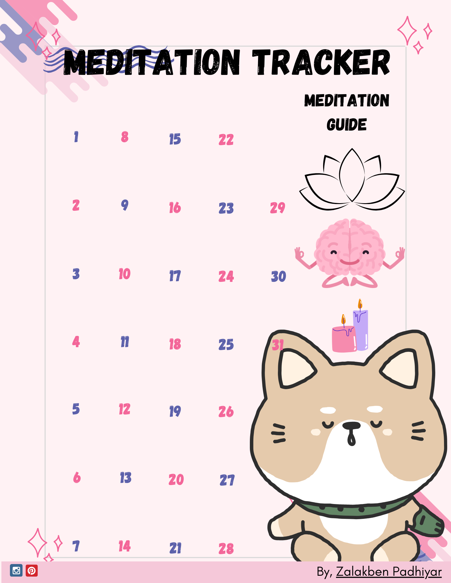 Meditation tracker