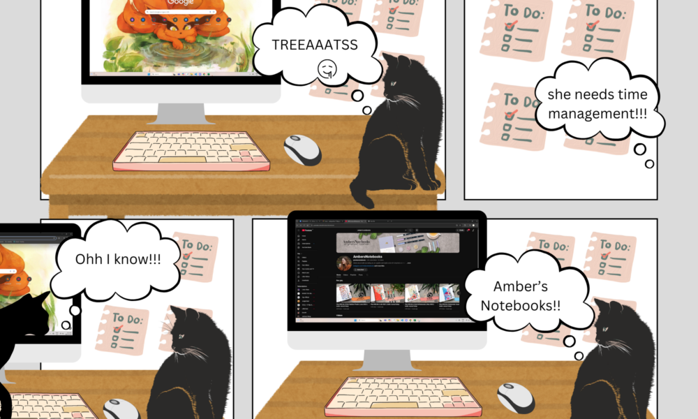Amber's notebooks comic