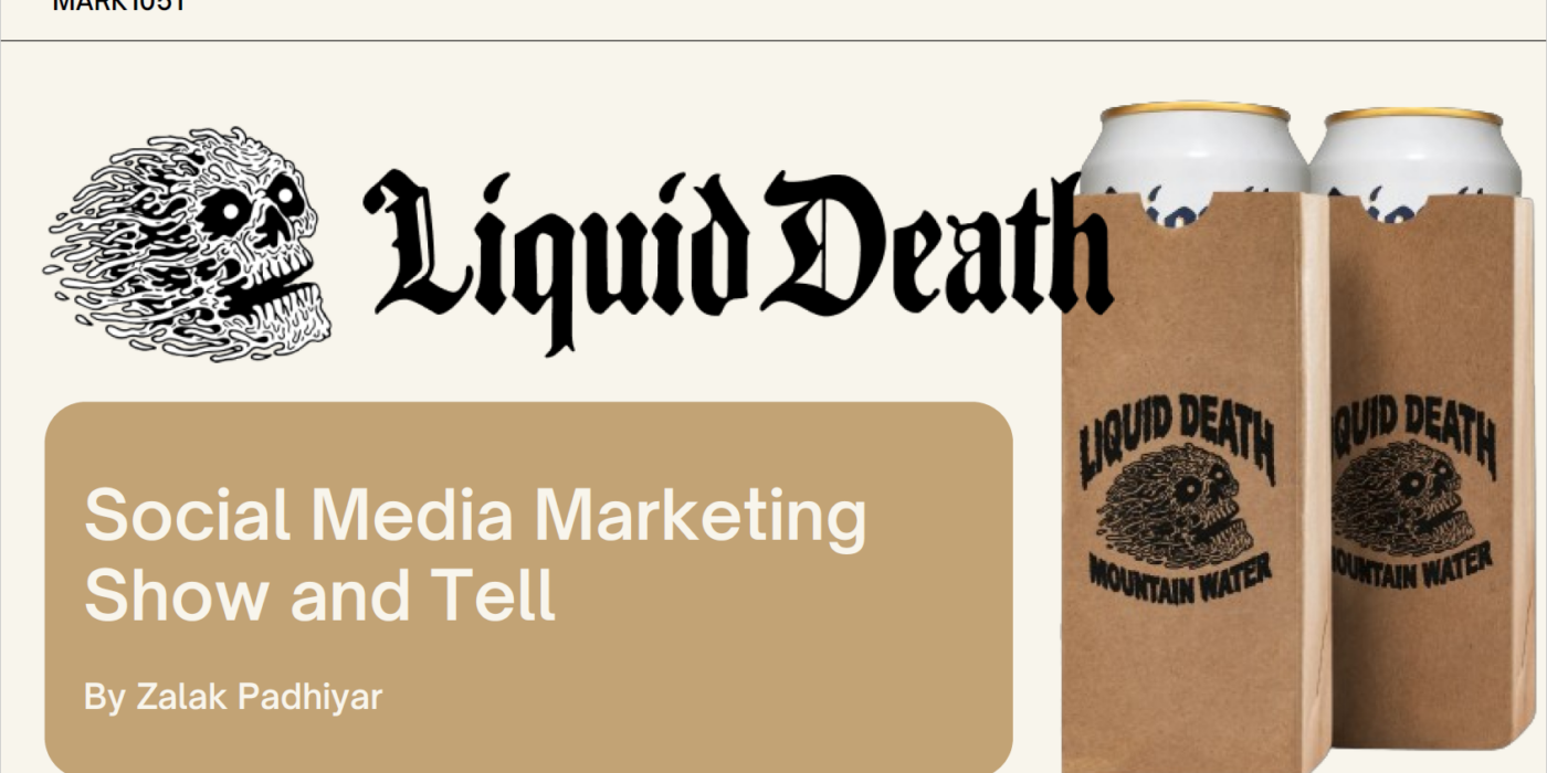 Liquid Death Show and Tell
