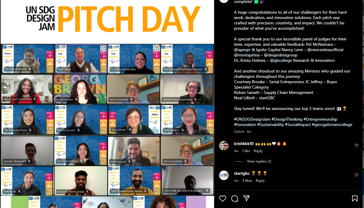 UN SDG Pitch Day